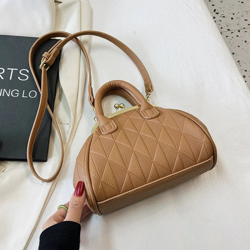 Vintage PU Leather Shoulder Crossbody Bag