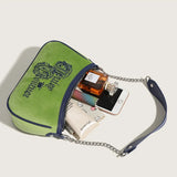 Plush Shoulder Bag Suede Chain Retro Tote Underarm Handbag Women's Bags