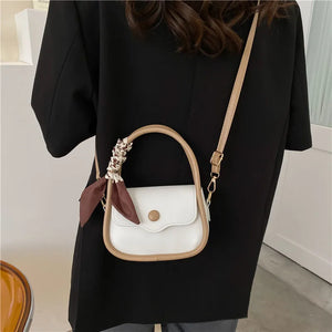 Small Leather Shoulder Bag for Women Crossbody Purse Handbag Underarm Bag