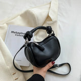 Vintage PU Leather Crossbody Bag Women's Handbags