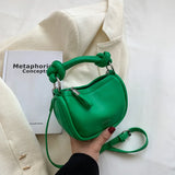 Vintage PU Leather Crossbody Bag Women's Handbags