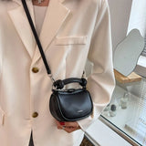 Vintage PU Leather Crossbody Bag Women's Handbags