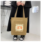 Women's Canvas Messenger Bag Casual Large Capacity Vintage Tote Crossbody