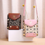 Niche Mobile Phone Bag Messenger Bag Women One Shoulder Retro Small Square Bag