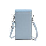 Solid PU Women's Wallet Phone Bag