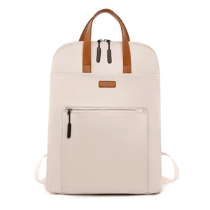 Casual Double Zipper Women Backpack Large Pockets Waterproof