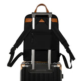 Casual Double Zipper Women Backpack Large Pockets Waterproof