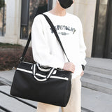 Lightweight Duffel Gym Bag Crossbody with Inner Pocket