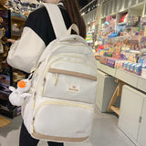 Nylon Waterproof School Bags for Teenage Girls Backpacks Women Travel Bags