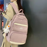Nylon Waterproof School Bags for Teenage Girls Backpacks Women Travel Bags