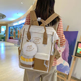 Nylon Waterproof School Bags Teenage Girls Backpacks Women Travel College