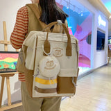 Nylon Waterproof School Bags Teenage Girls Backpacks Women Travel College