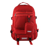 Waterproof Nylon School Backpack for Teenage Girls Large Capacity Men Travel Bag
