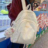 Nylon Waterproof School Backpacks for Teenage Girls