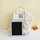 Nylon Waterproof Women School Backpacks for Teenage Girls