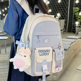 Nylon Waterproof Girls School Backpacks