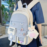 Nylon Waterproof Girls School Backpacks