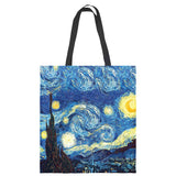 Oil Painting Tote Bag Lady Canvas Bag Beach Bag