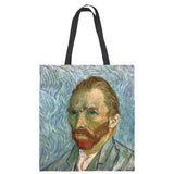 Oil Painting Tote Bag Lady Canvas Bag Beach Bag