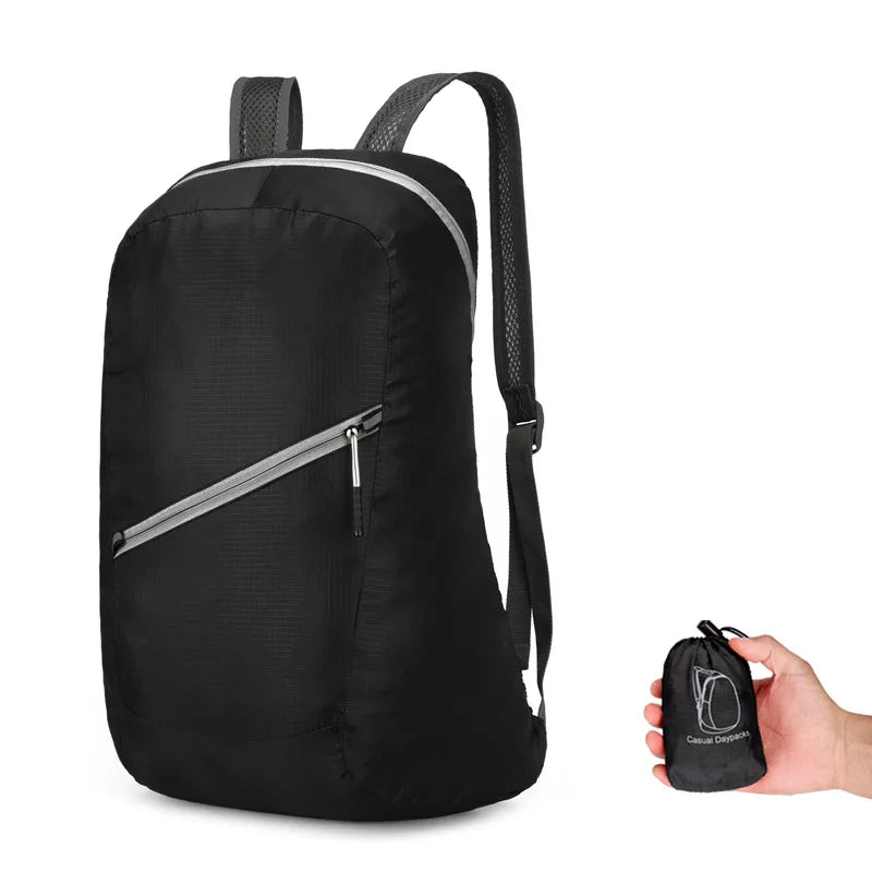 Water Repellent Foldable Travel Backpack Lightweight Outdoor Bag