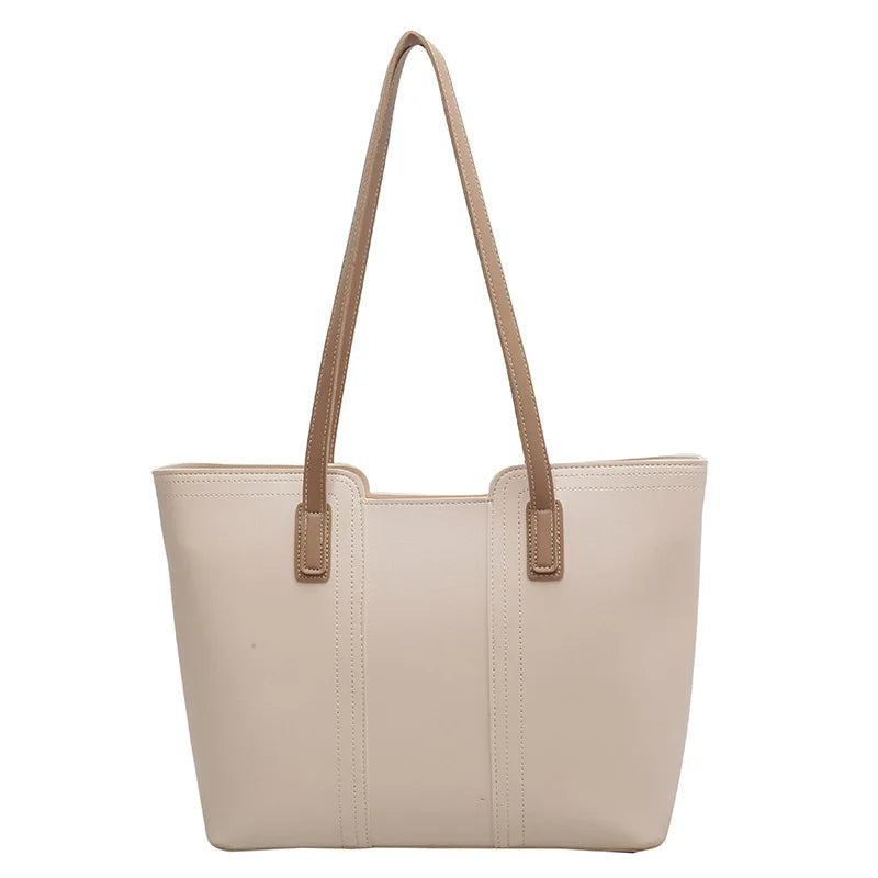 PU Leather Leisure Women Fashionable Handbags with Large Capacity