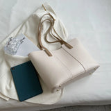 PU Leather Leisure Women Fashionable Handbags with Large Capacity
