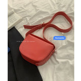 PU Leather Woman Handbags Female Shoulder Bag Small Square B