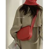 PU Leather Woman Handbags Female Shoulder Bag Small Square B