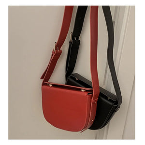 PU Leather Woman Handbags Female Shoulder Bag Small Square B