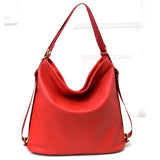 PU Leather Women Shoulder Bags Large Capacity Casual Handbags