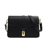 PU Leather Women's Square Shoulder Bag Handbag Ladies Casual Totes