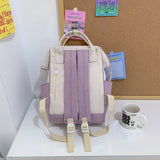 Nylon Backpack for Women and Girls, Travel School Bag for Teenage Girls