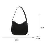 PU Solid Leather Shoulder Bags Women Handbags Casual Ladies CrossBody Bag