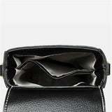 Real Cowhide Leather Women's Mini Messenger Bag Hangbag Purse