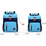 Waterproof School Backpack for Boys Girls Orthopedic Book Bag