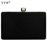 Red Silver Clutch Bag for Women Evening Party Wedding Purse
