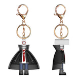Skibidi Toilet Keychain PVC Keyring Pendant Child Doll Birthday Christmas Gift