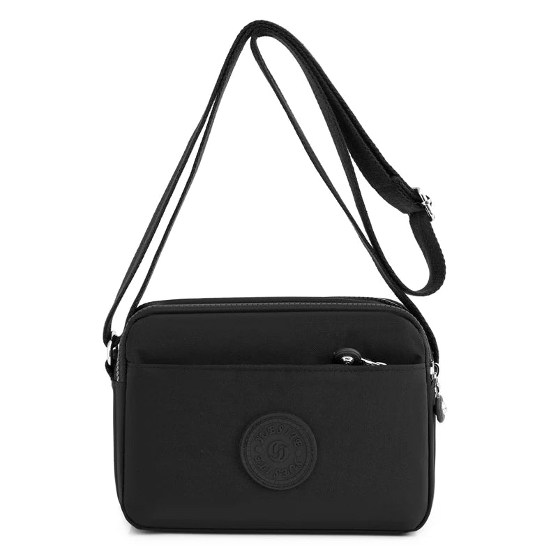 Small Nylon Ladies Shoulder Bag Crossbody Bags Spring Solid Women