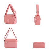 Small Nylon Ladies Shoulder Bag Crossbody Bags Spring Solid Women