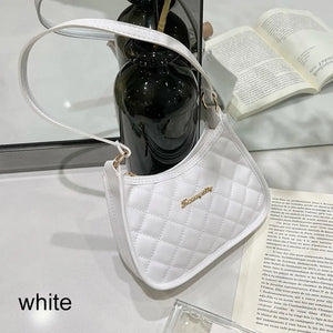 Embroidered Underarm Bag for Women Small Messenger Crossbod