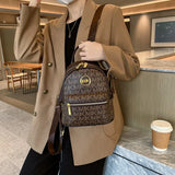 Small Travel Backpack Back Pack Sac A Dos Femme Lattice Bagpack