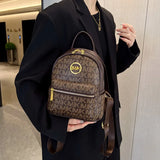 Small Travel Backpack Back Pack Sac A Dos Femme Lattice Bagpack