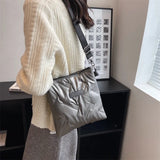 Solid Women's Messenger Bag with Wide Shoulder Strap