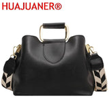 Spring Women's PU Leather Crossbody Bag Short Handle Handbag