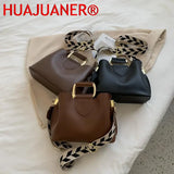 Spring Women's PU Leather Crossbody Bag Short Handle Handbag