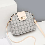 Spring Plaid Small Shoulder Bag Casual