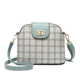 Spring Plaid Small Shoulder Bag Casual
