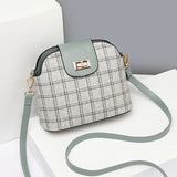 Spring Plaid Small Shoulder Bag Casual