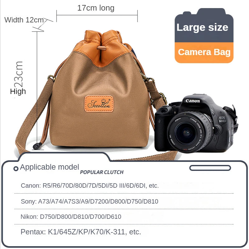 Waterproof SLR Camera Storage Bag