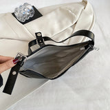 Women's Pu Leather Handbag Irregular Shoulder Bag